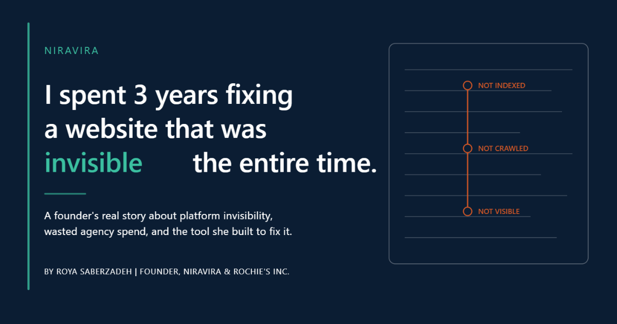 I Spent 3 Years Fixing a Website That Was Invisible the Entire Time